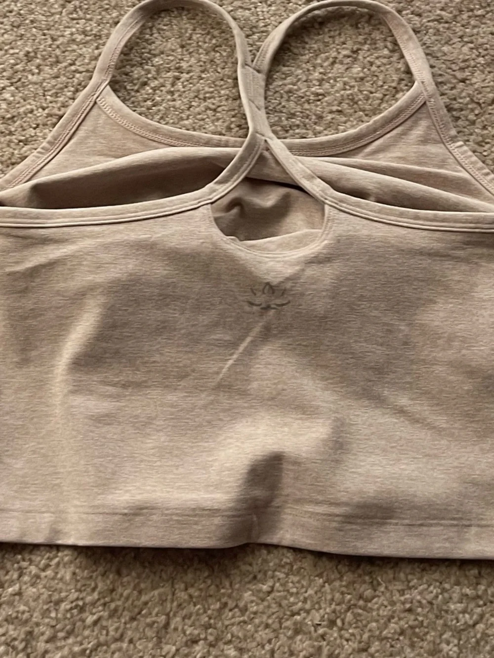 beyond yoga spacedye slim racerback cropped tank - Picture 4 of 6